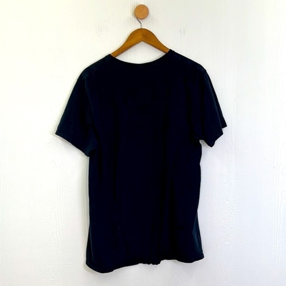 Mad Engine - Ghostbusters Hot Pink Logo Black Shirt Sleeve T Shirt Size Large - Picture 9 of 9